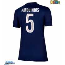 Paris Saint-Germain Marquinhos #5 Hjemmedrakt Dame 2025-26 Kortermet